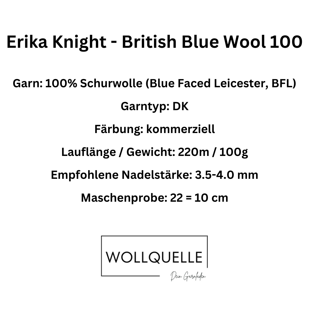 Erika Knight - British Blue Wool 100
