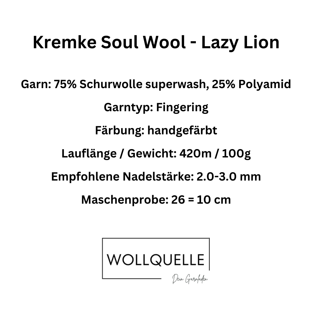 Kremke Soul Wool - Lazy Lion