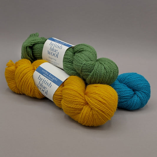 Erika Knight - British Blue Wool Fingering
