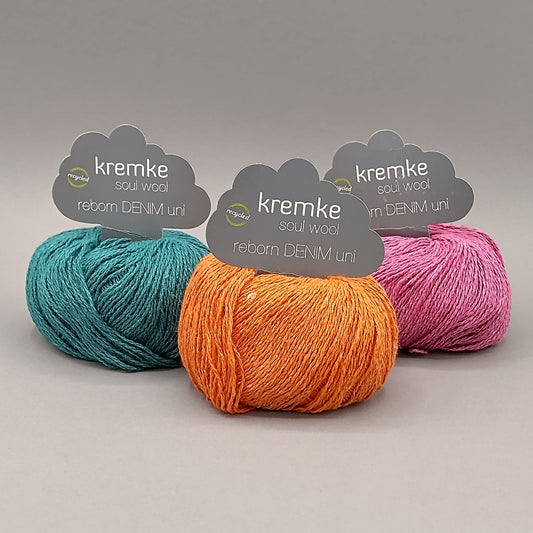 Kremke Soul Wool - Reborn Denim Uni