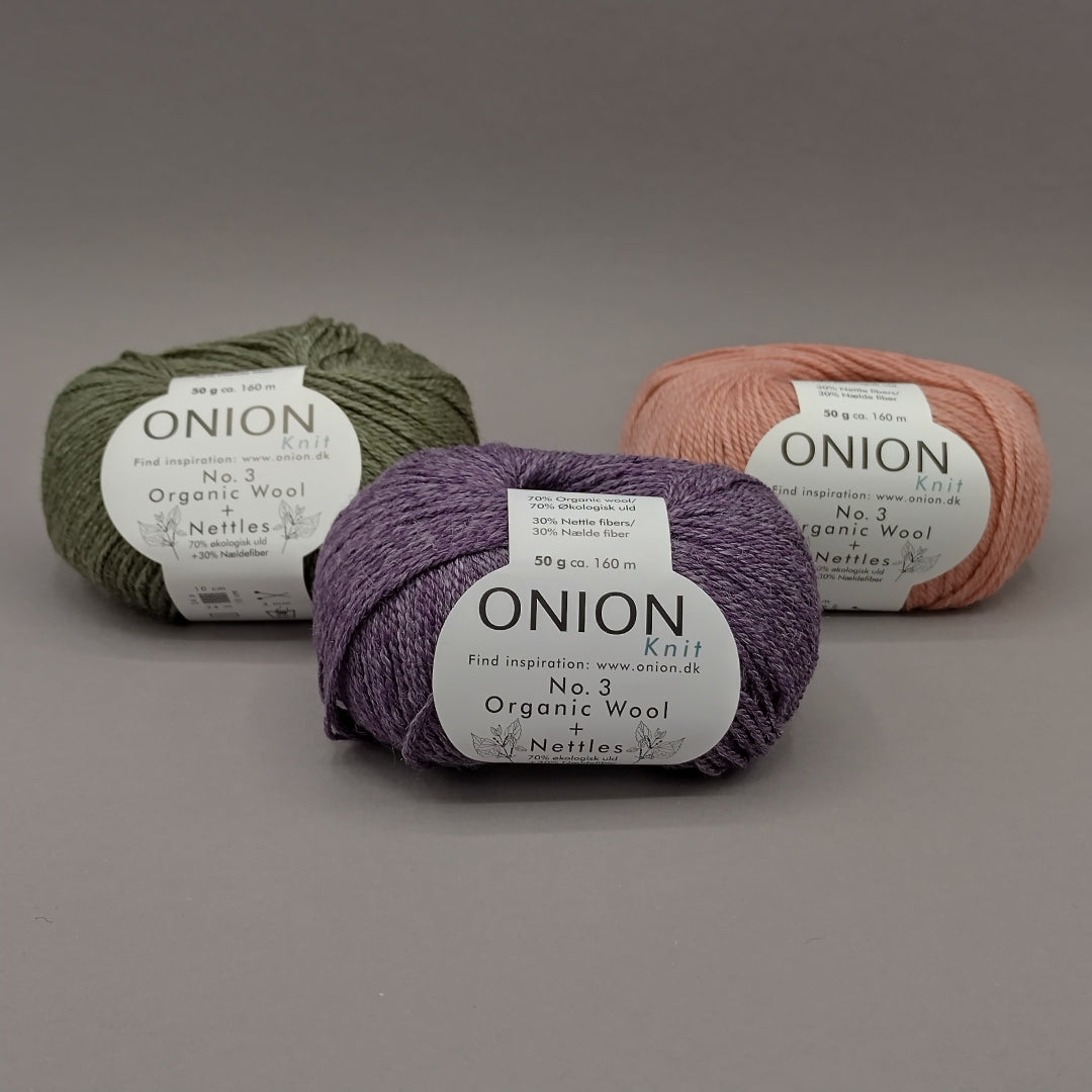 Onion - No.3 Organic Wool + Nettles