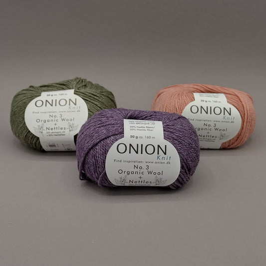 Onion - No.3 Organic Wool + Nettles