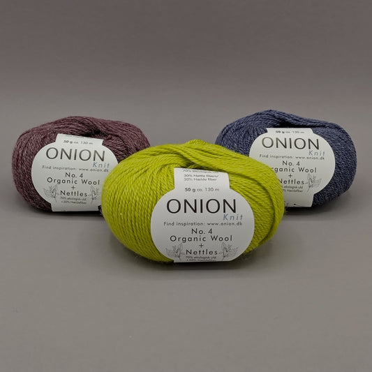 Onion - No.4 Organic Wool + Nettles