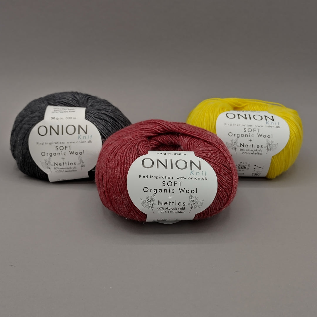 Onion - Soft Organic Wool + Nettles