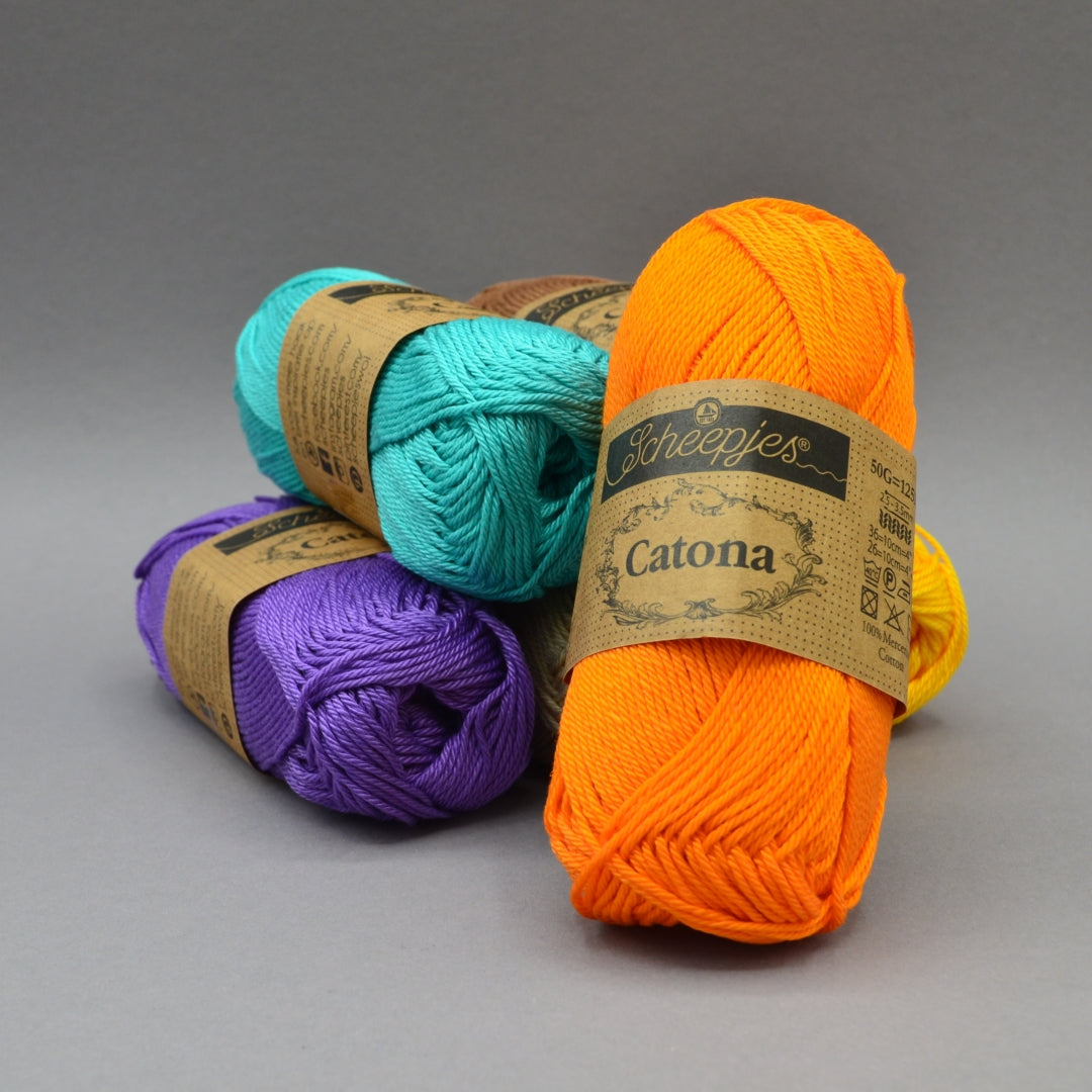 Sheepjes - Catona 50g - Farben 400 - 604